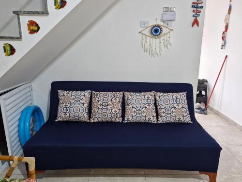 Χώρος καθιστικού στο Casa dos Sonhos - Pé na areia, Churrasqueira, Monitoramento 24 horas