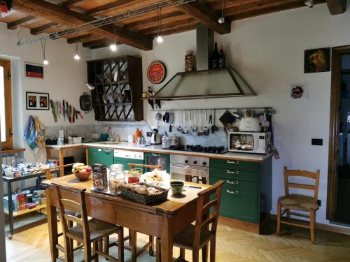 Kuchyň nebo kuchyňský kout v ubytování Bbnb La Casa Di Cosimo