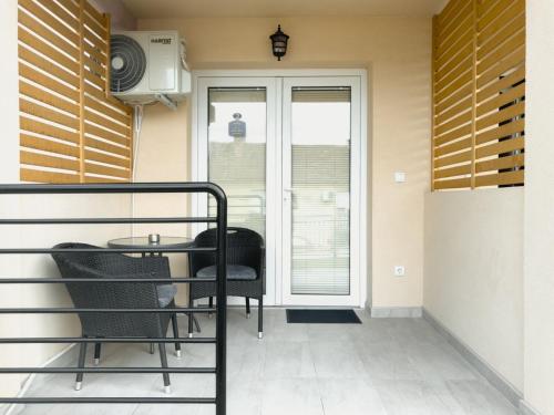 Balkoni atau teres di Apartmani AquaMarine