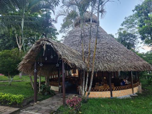 Zahrada ubytování Las Jawas Lodge