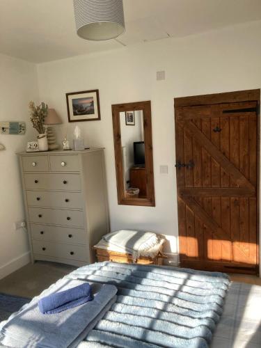 Guest Suite at 31 Little Englandにあるベッド