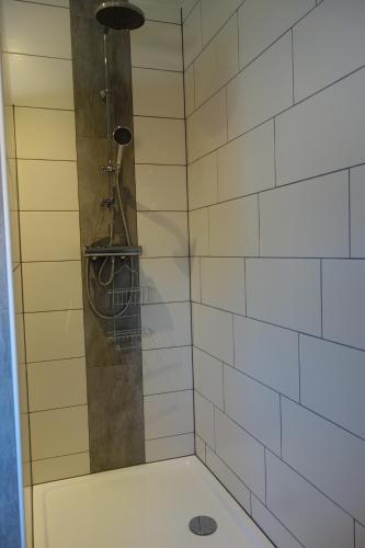 Bilik mandi di Ferienhof Bron