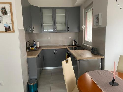 Η κουζίνα ή μικρή κουζίνα στο Apartman Ema