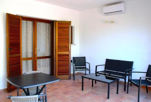 Posezení v ubytování Zenia Rooms