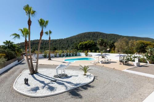 Γενική θέα στο βουνό ή θέα στο βουνό από  αυτή η βίλα