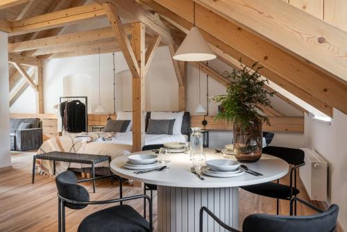 Χώρος καθιστικού στο Graudenz - Cozy Apartments