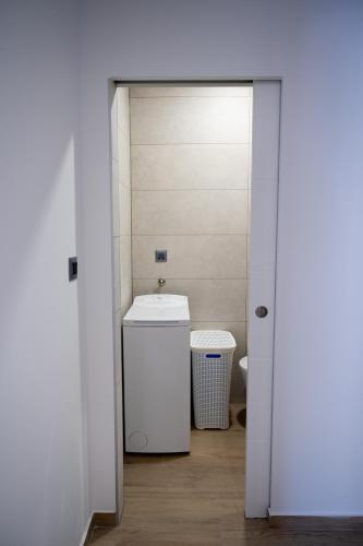 Koupelna v ubytování Apartmani Nil