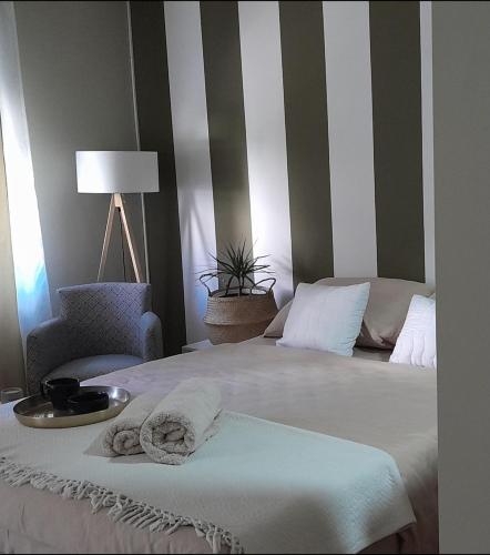 Cama o camas de una habitación en HARMONY