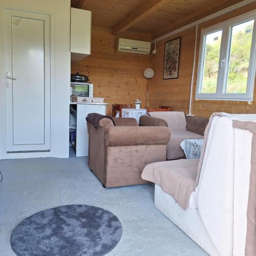 Zona d'estar a Cottage Kolomza