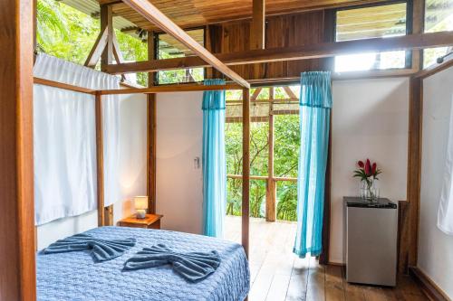 Postel nebo postele na pokoji v ubytování Surf Samara