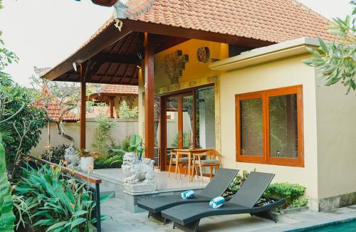 Zahrada ubytování Tirtha Dawa Villa