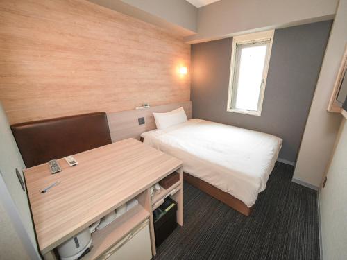 Kuchyň nebo kuchyňský kout v ubytování Super Hotel Kofu Showa Inter
