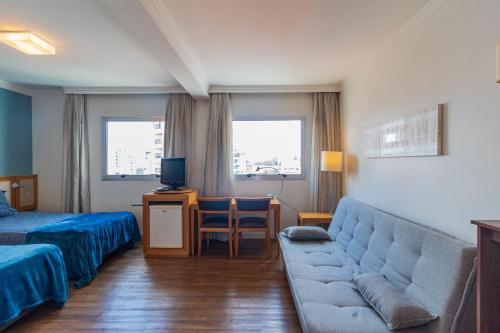 Χώρος καθιστικού στο LFlats Hotel Oscar Freire