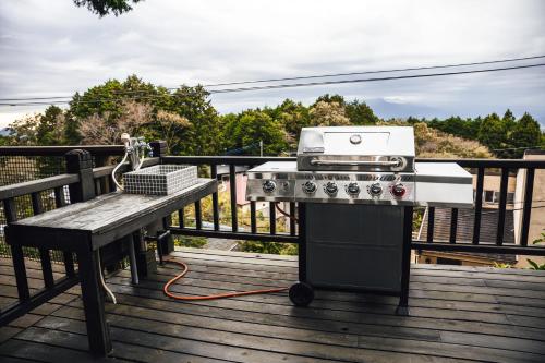 Equipo para parrilladas disponible en la casa vacacional