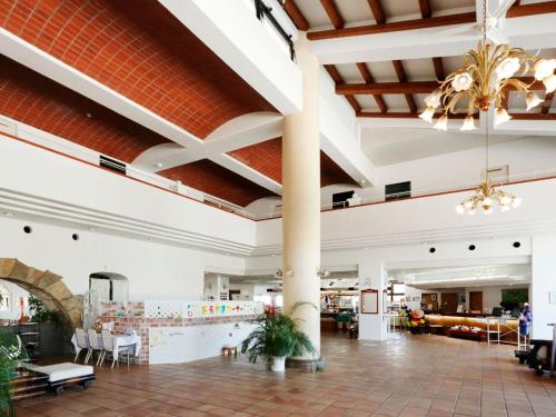 a view of the lobby of a hotel at Resort Hotel Umibe no Kajuen in Konan