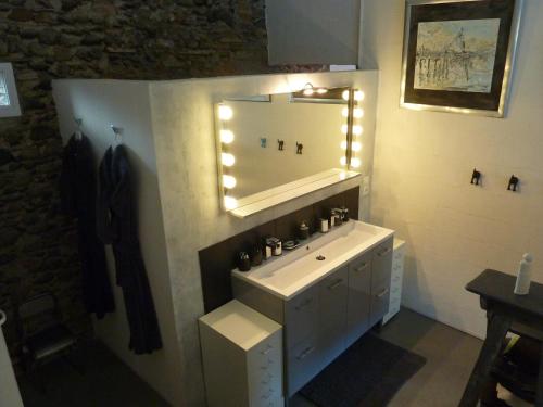 Koupelna v ubytování Loft Atypique