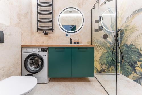 Ένα μπάνιο στο Apartament 208 - by Perłowa Przystań Rent