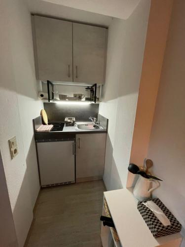 Kuchyň nebo kuchyňský kout v ubytování Apartment für Outdoorfreaks