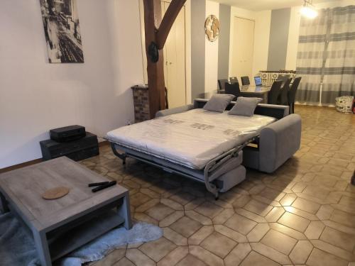 Postel nebo postele na pokoji v ubytování la Villa Nova