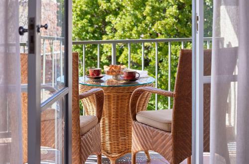 Un balcón o terraza en Hyatt Hotel Canberra - A Park Hyatt Hotel
