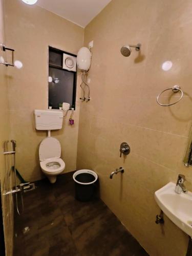 Ein Badezimmer in der Unterkunft Wollywood, Wada