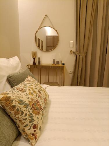 Cama o camas de una habitación en Avra Metsovou