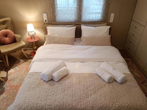 Cama o camas de una habitación en Avra Metsovou