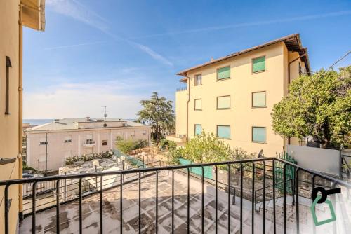 a view from the balcony of a building at HOTIDAY Room Collection - Varazze in Varazze