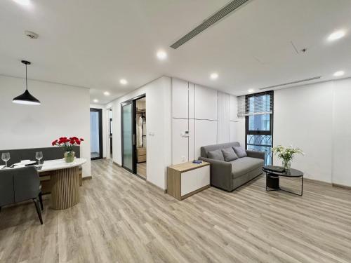 Ruang duduk di 22Land Legend Hotel & Residence