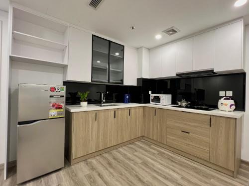 Dapur atau dapur kecil di 22Land Legend Hotel & Residence