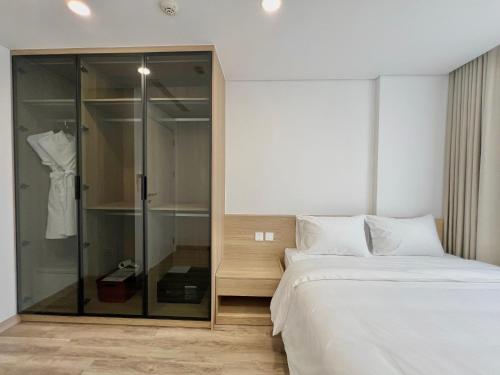 Katil atau katil-katil dalam bilik di 22Land Legend Hotel & Residence
