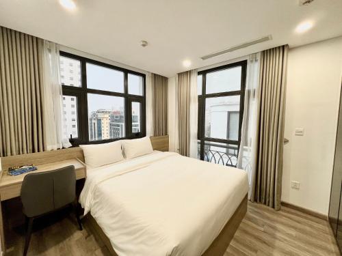 Katil atau katil-katil dalam bilik di 22Land Legend Hotel & Residence