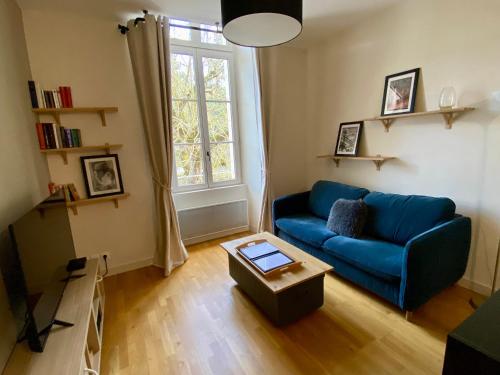 T2 cosy et calme, parking privé et fibre inclus