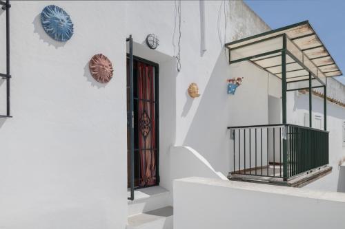 Balkón nebo terasa v ubytování Casa Palacios Conil de la Frontera