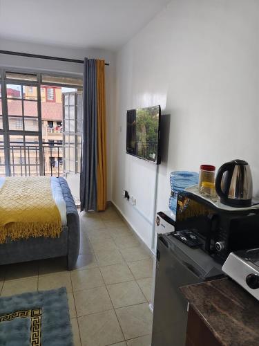 Postel nebo postele na pokoji v ubytování Viel Residence