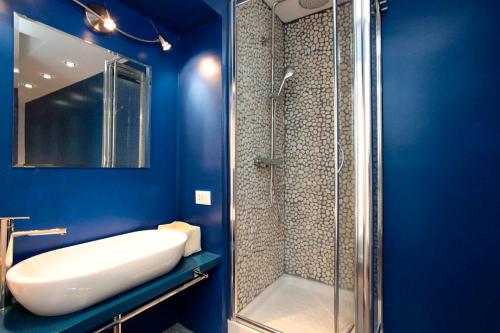 Phòng tắm tại Rome Services Borgo Suites
