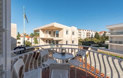 En balkon eller terrasse på APARTMAN IVA