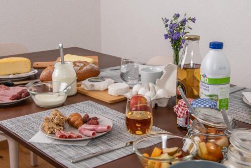 Jídlo v prázdninového domu nebo okolí