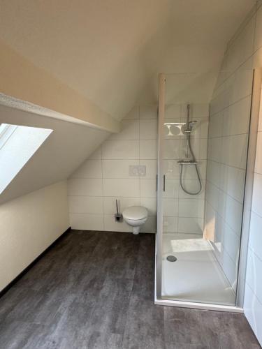 Koupelna v ubytování Pinnerbergstube Ferienwohnung Cochem Mosel