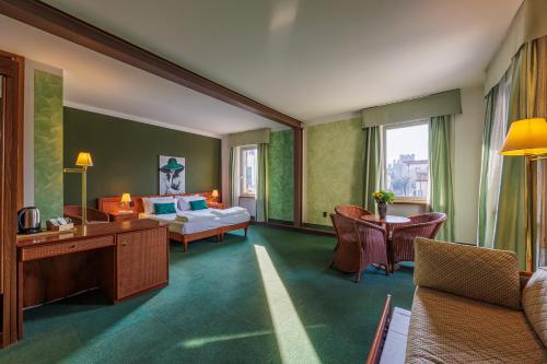 Posezení v ubytování Hotel alla Grotta