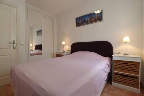 Postel nebo postele na pokoji v ubytování Apartamento Cortes Altea