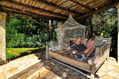 Zahrada ubytování Portico Verde private Villa with pool | Corfu