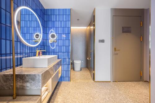 Mido Hotel - Nanning Anji Wanda Plaza Branchにあるバスルーム