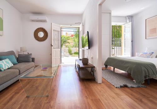 Villa Rosita Suites en Playa de la Malagueta con terraza