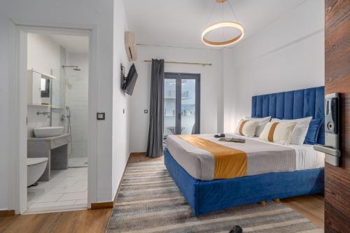 Кровать или кровати в номере MR P. Boutique Residence