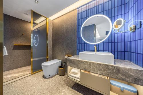 Mido Hotel - Nanning Anji Wanda Plaza Branchにあるバスルーム