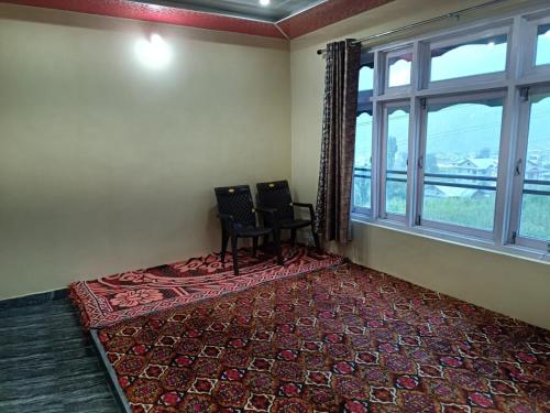Χώρος καθιστικού στο Burhan Guest House