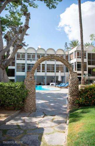 Πισίνα στο ή κοντά στο Motel King Mariout