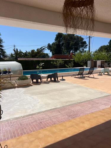 Πισίνα στο ή κοντά στο B&B Casa Mil Sueños