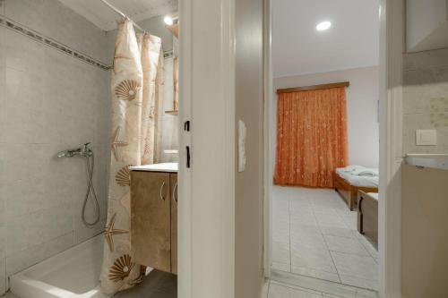 Koupelna v ubytování Anthi Studios & Apartments